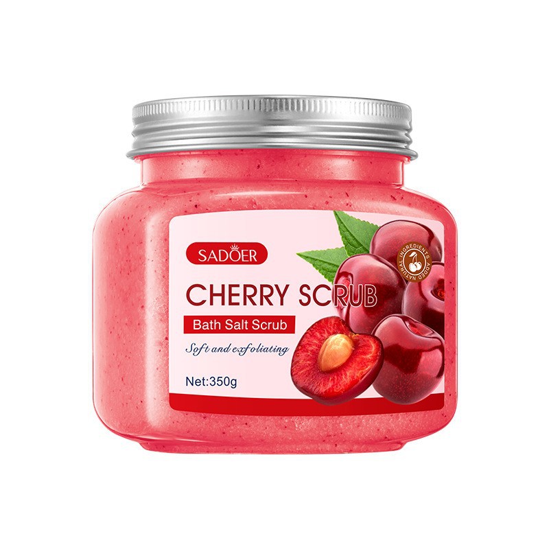 SADOER Fruit Exfoliating Scrub | Deep Cleansing & Skin Smoothing Formula