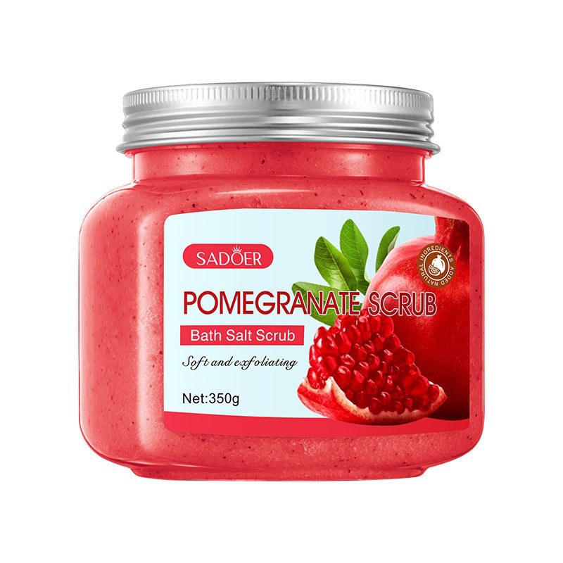 SADOER Fruit Exfoliating Scrub | Deep Cleansing & Skin Smoothing Formula