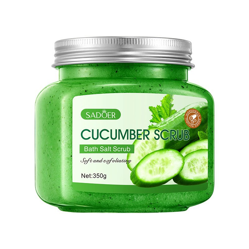 SADOER Fruit Exfoliating Scrub | Deep Cleansing & Skin Smoothing Formula