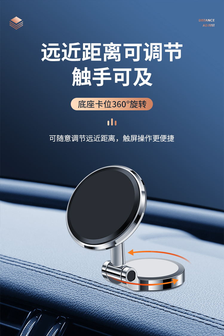 Custom Dashboard Phone Holder 360° Rotating Navigation Mount F72