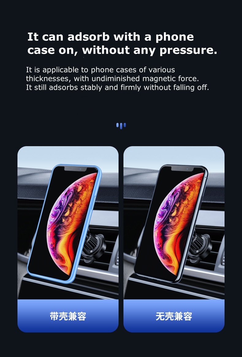 Adjustable Air Vent Phone Holder for Vehicles CZY-F53