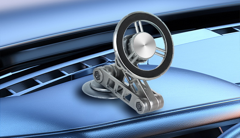 Robotic arm magnetic car phone holder Car Phone Mount with Suction Base C10