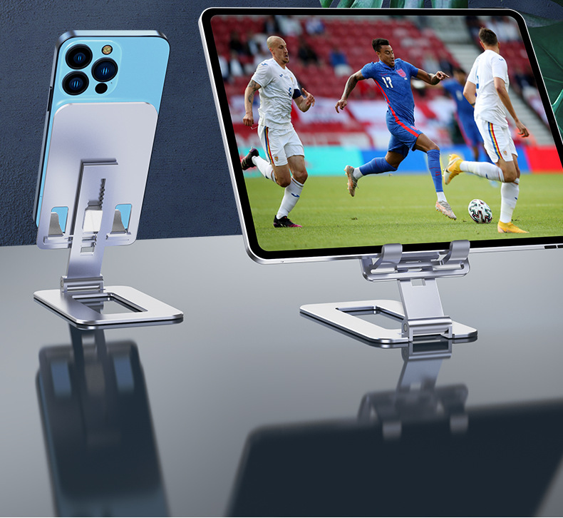 Portable Liftable and Foldable Aluminum Alloy Holder for Mobile Phones and Tablets Z53