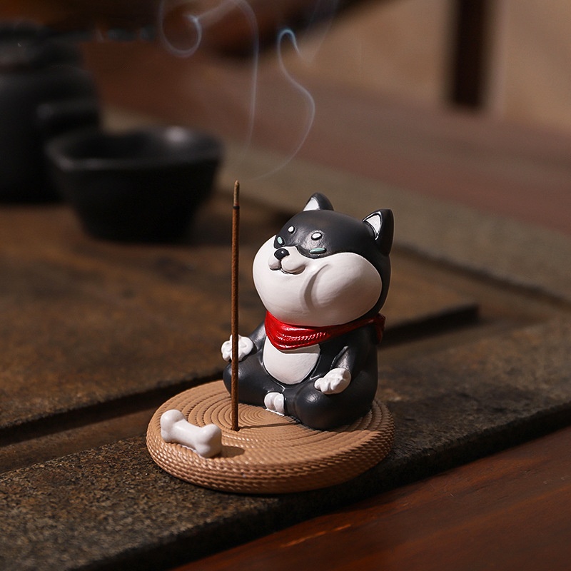 Creative Gift Cartoon Animal Cat and Dog Resin Phone Holder