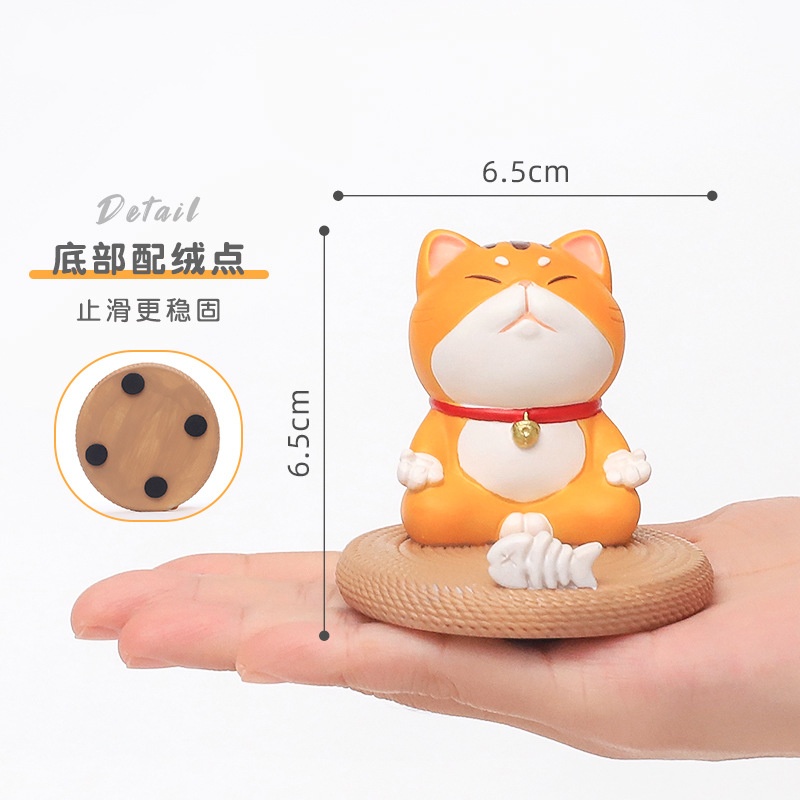 Creative Gift Cartoon Animal Cat and Dog Resin Phone Holder