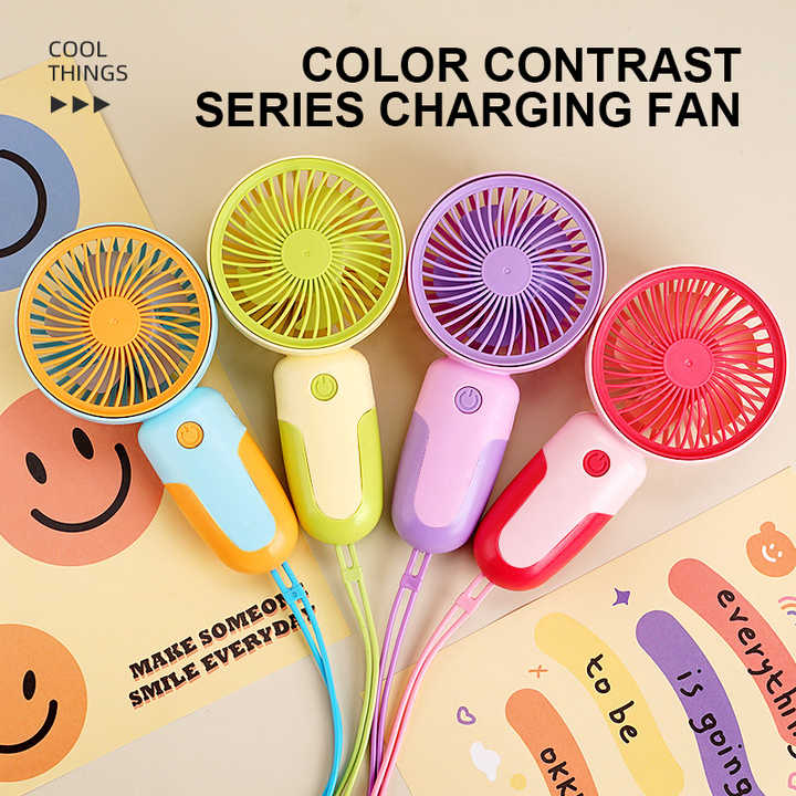 Latest charging fan rechargeable electric battery customized portable rechargeable electric fan