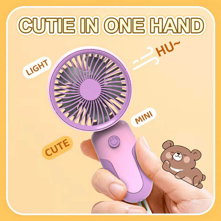 Latest charging fan rechargeable electric battery customized portable rechargeable electric fan
