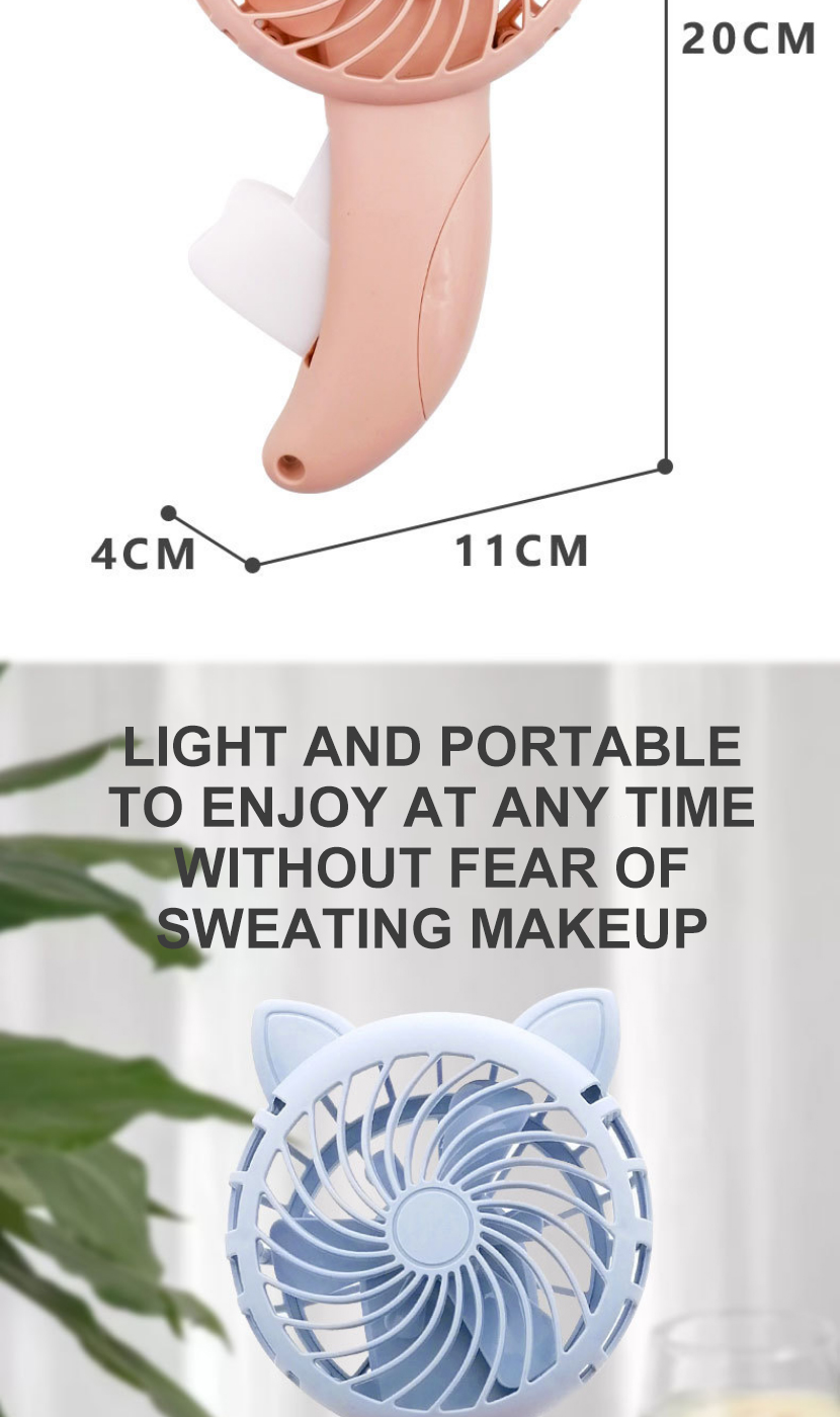Hot sale new small industrial portable oem new technology mini handle fan