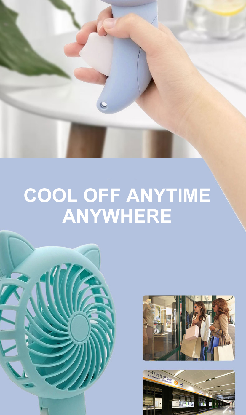 Hot sale new small industrial portable oem new technology mini handle fan