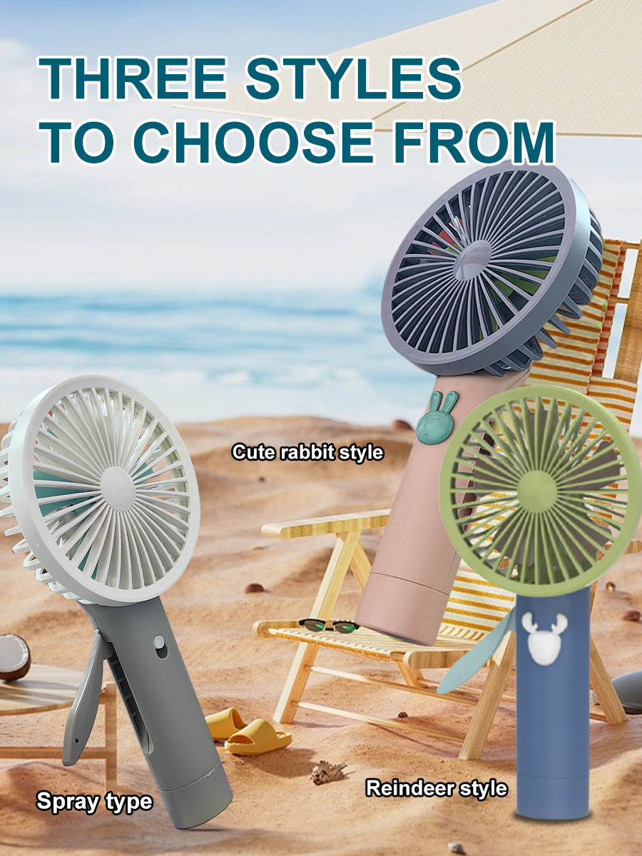 Hot selling home electric fan low price high quality modern personalised handheld electric fans