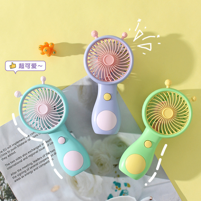 Handheld Mini Fan - Portable USB Rechargeable Cooling Fan for Summer Travel SL6602