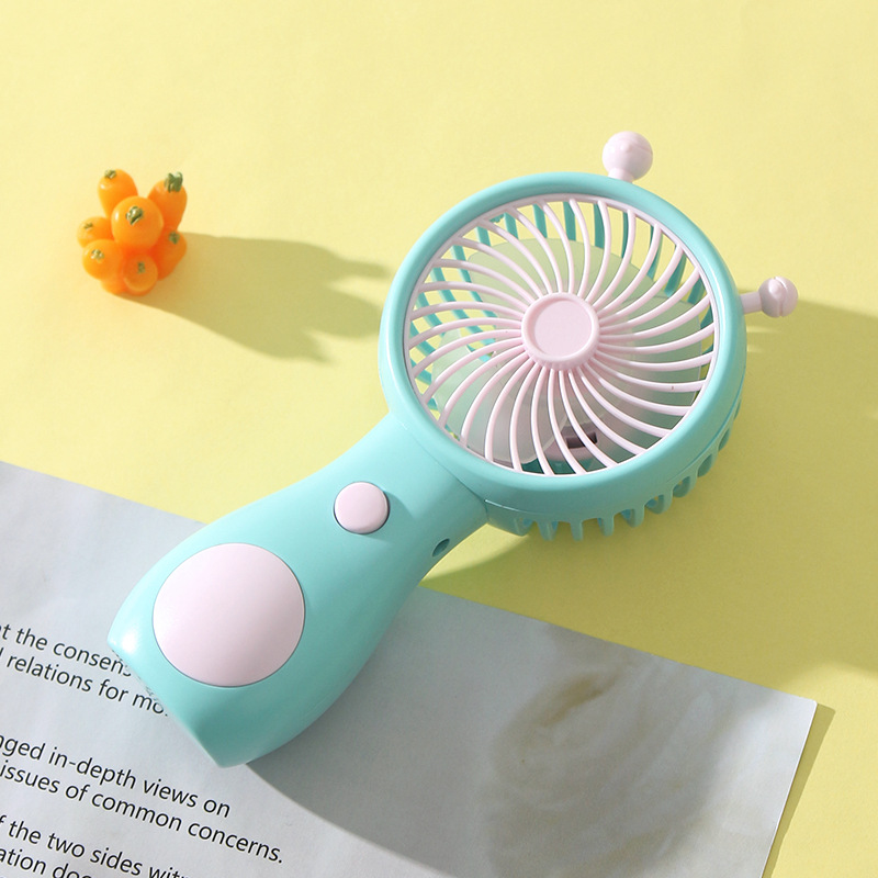 Handheld Mini Fan - Portable USB Rechargeable Cooling Fan for Summer Travel SL6602