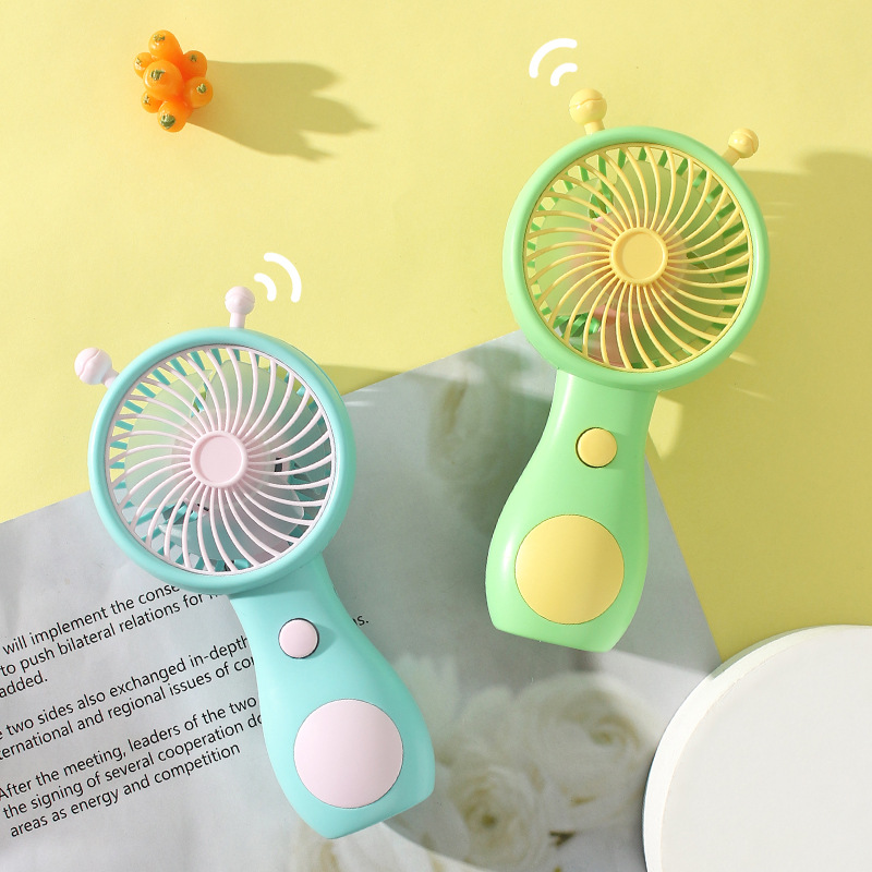 Handheld Mini Fan - Portable USB Rechargeable Cooling Fan for Summer Travel SL6602