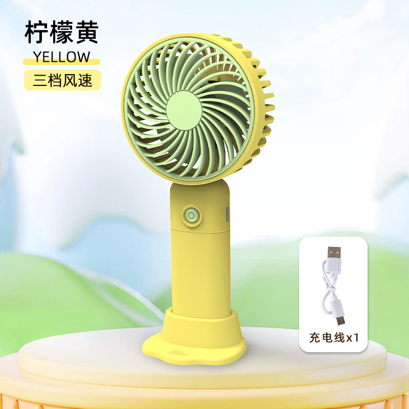 Mini Desktop Fan Small USB Fan for Office Battery Operated for Hot Weather JX3680