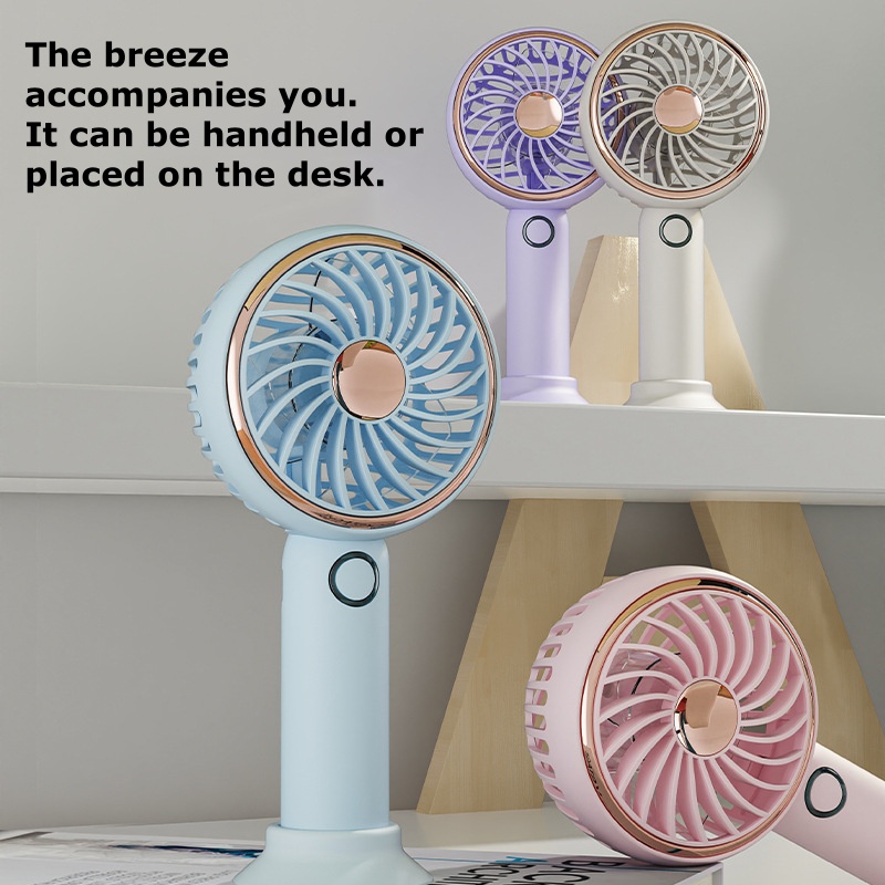 Cute Handheld Fan for Kids - Mini USB Cooling Fan Long-lasting Battery Life for Summer Heat MLS6097
