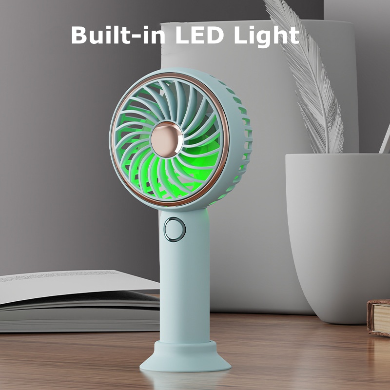 Cute Handheld Fan for Kids - Mini USB Cooling Fan Long-lasting Battery Life for Summer Heat MLS6097