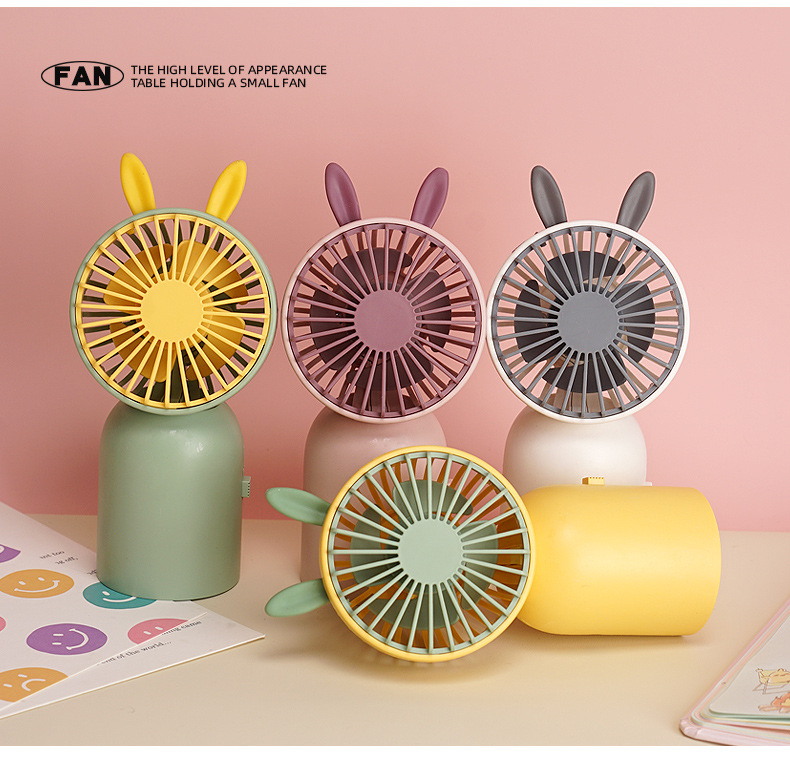 Summer Handheld Fan Small Portable USB Rechargeable Fan for Office and Home 8816B