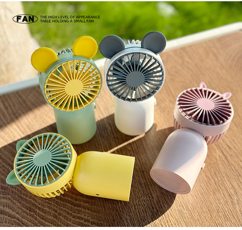 Summer Handheld Fan Small Portable USB Rechargeable Fan for Office and Home 8816B