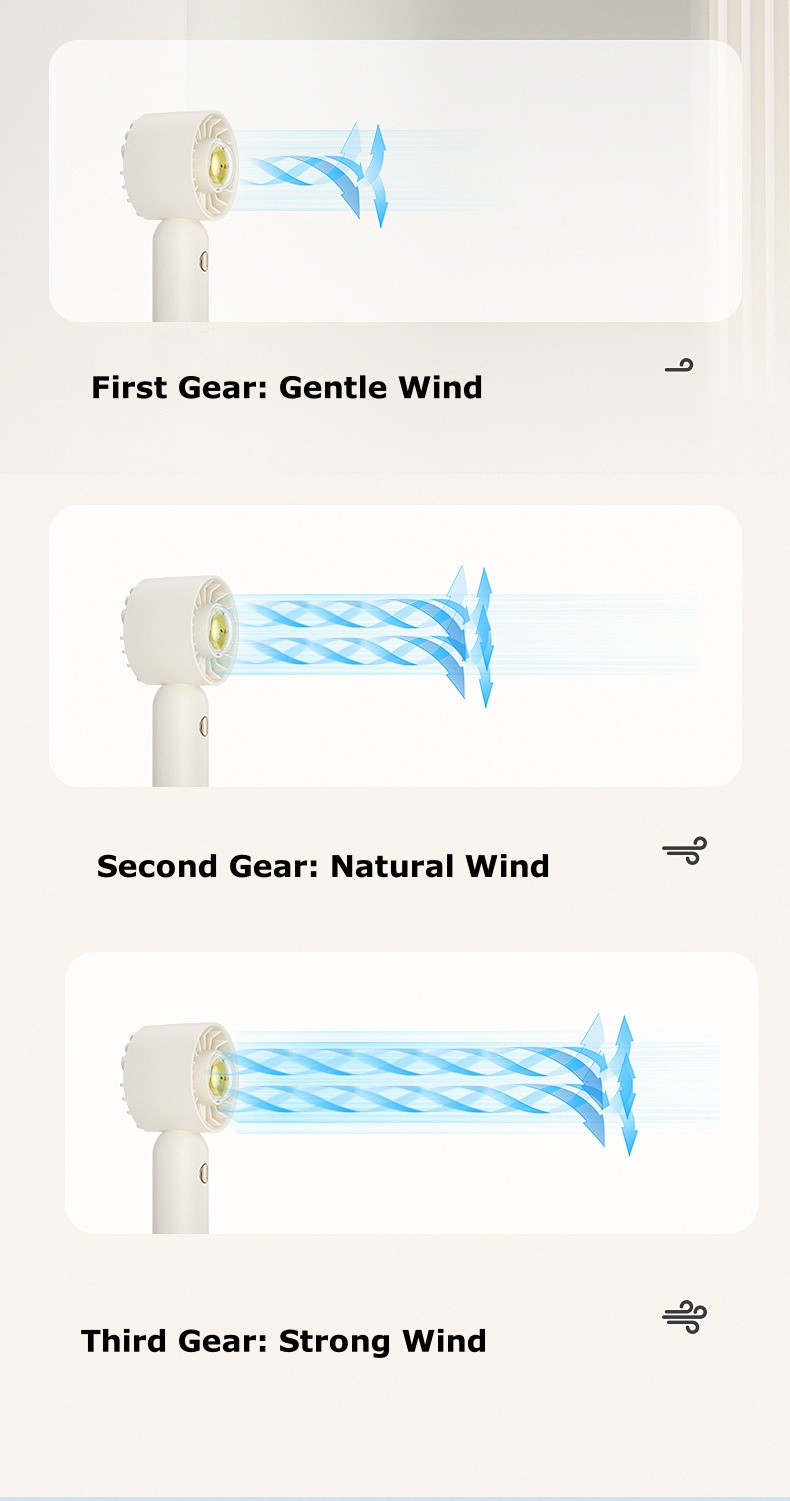 Three-speed Portable Mini Pocket USB Cartoon Charging Handheld Fan DM-51A/B Three-speed Portable Mini Pocket USB Cartoon Charging Handheld Fan DM-51A/B
