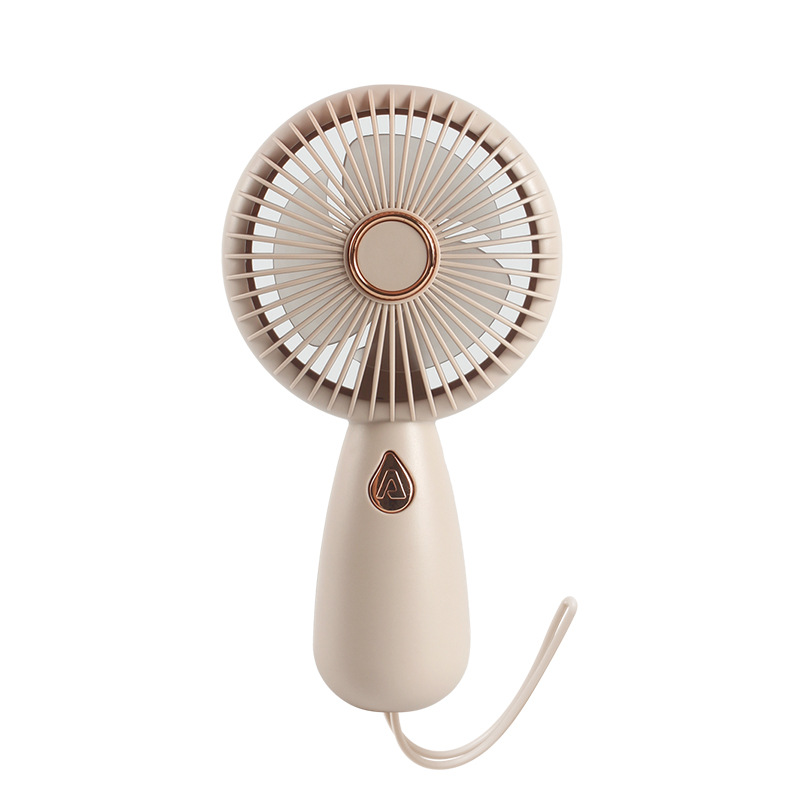 Portable USB Rechargeable Handheld Fan with LED | Compact Mini Electric Fan ZB103