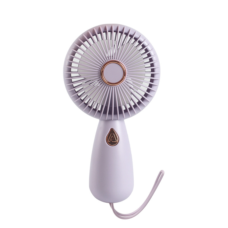 Portable USB Rechargeable Handheld Fan with LED | Compact Mini Electric Fan ZB103