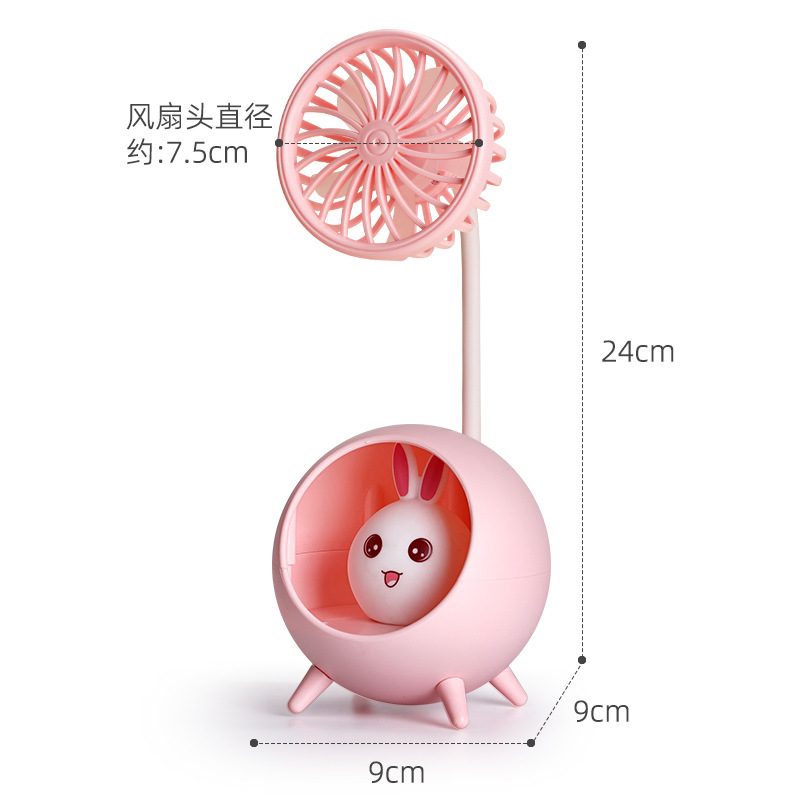 Personal Mini Fan Quiet Battery Operated USB Fan for Office and Outdoor F305