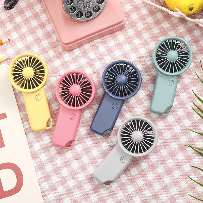 Compact USB Fan for Office Portable Handheld Fan with Adjustable Speeds DM-39A