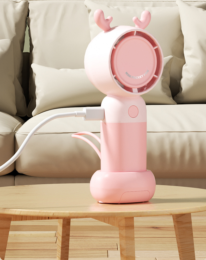 Small USB Cooling Fan Handheld Electric Fan for Personal Use and Travel 6130