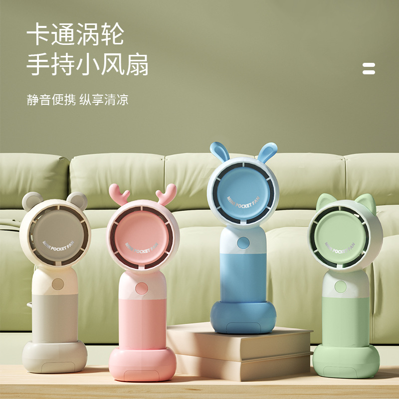 Small USB Cooling Fan Handheld Electric Fan for Personal Use and Travel 6130