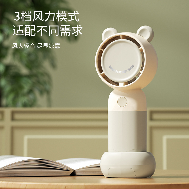 Small USB Cooling Fan Handheld Electric Fan for Personal Use and Travel 6130