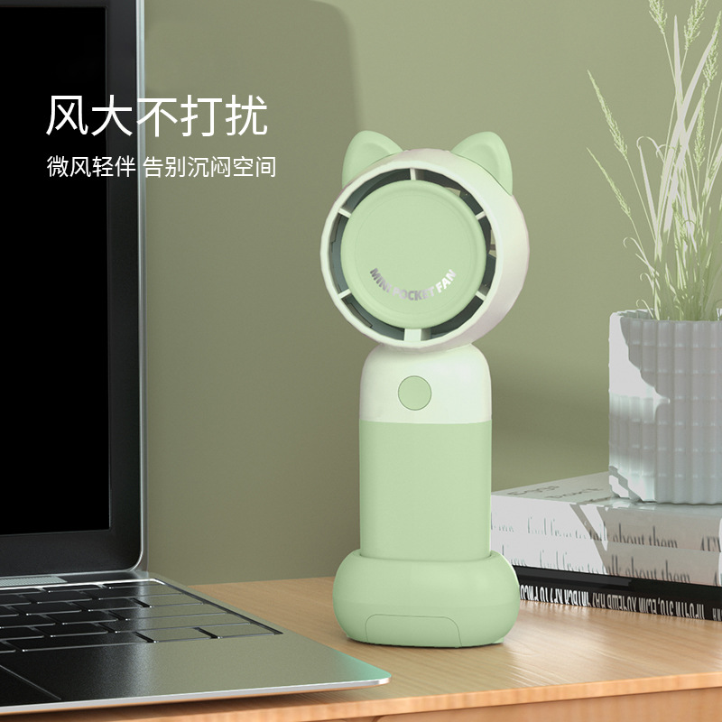 Small USB Cooling Fan Handheld Electric Fan for Personal Use and Travel 6130