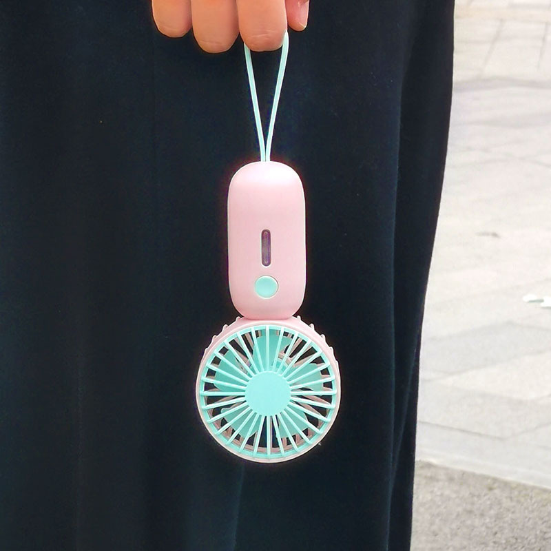 USB Charging Mini Macaron color Small Pocket Small Fan Wholesale 697