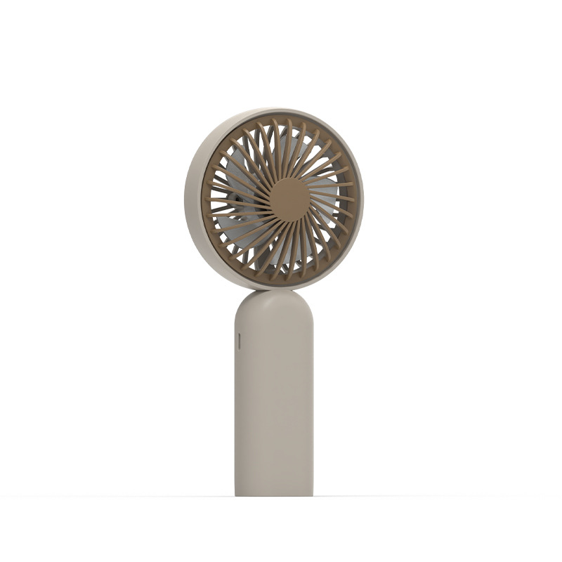 USB Rechargeable Freestanding Handheld Small Fan Portable Handheld Small Electric Fan 6138