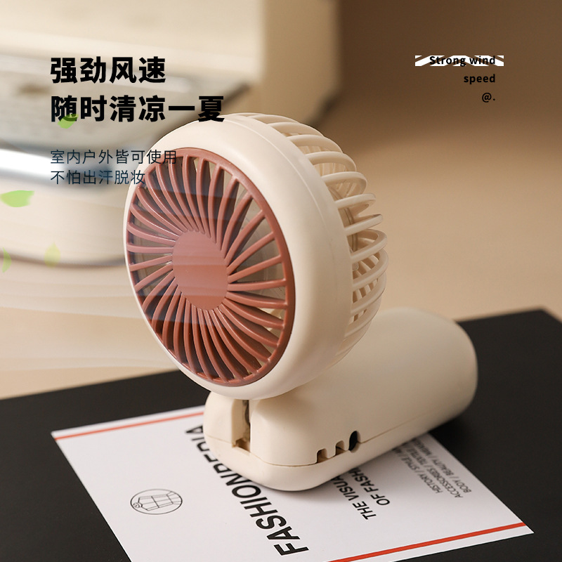Silent Personal Cooling Fan for Hot Weather USB Rechargeable and Travel Friendly TJ-28
