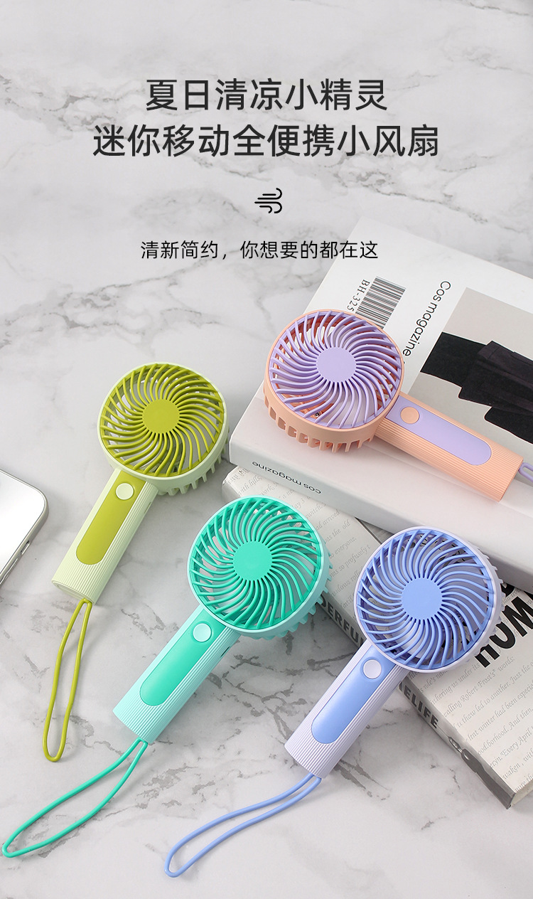 Battery Operated Portable Fan Foldable Design for Outdoor and Camping FY047