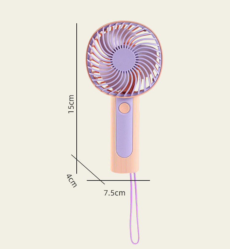 Battery Operated Portable Fan Foldable Design for Outdoor and Camping FY047