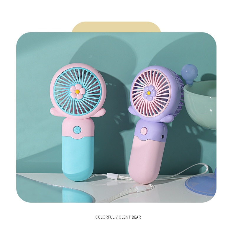 Compact Travel Fan with Rechargeable Battery Lightweight and Quiet Operation TJ-26 Compact Travel Fan with Rechargeable Battery Lightweight and Quiet Operation TJ-26