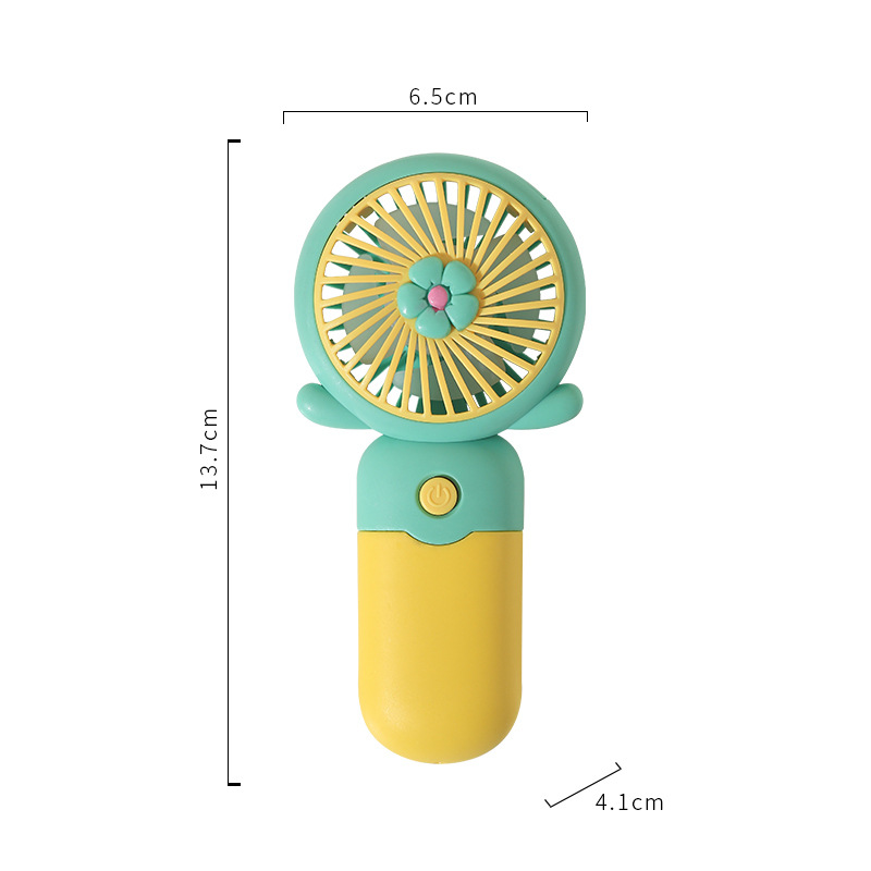 Compact Travel Fan with Rechargeable Battery Lightweight and Quiet Operation TJ-26