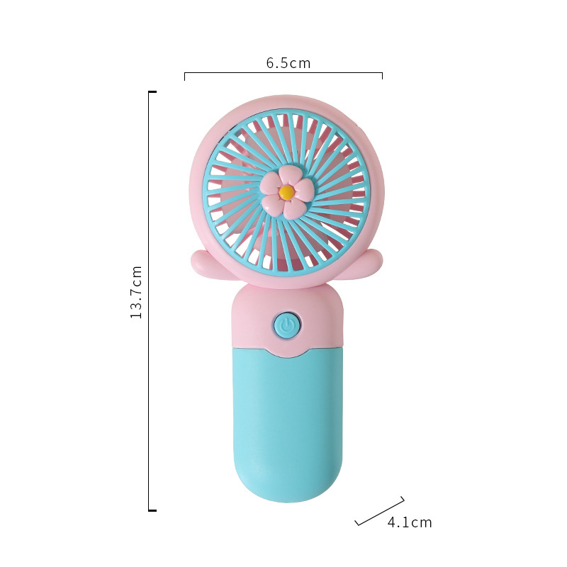 Compact Travel Fan with Rechargeable Battery Lightweight and Quiet Operation TJ-26