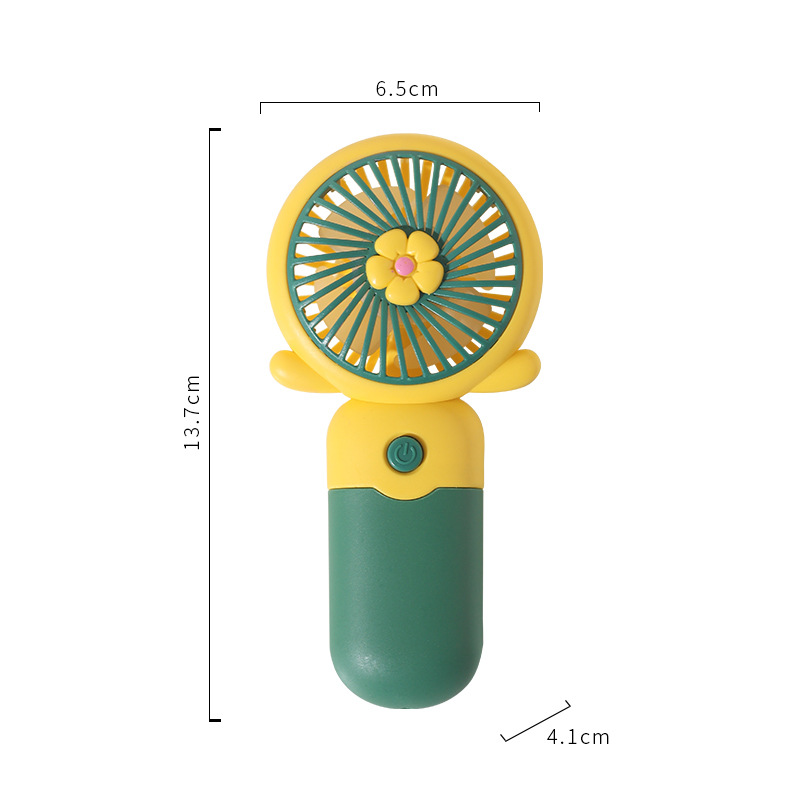 Compact Travel Fan with Rechargeable Battery Lightweight and Quiet Operation TJ-26