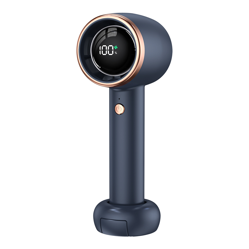  Handheld Rechargeable Long Battery Life Mini Turbo Fan with Digital Display F5
