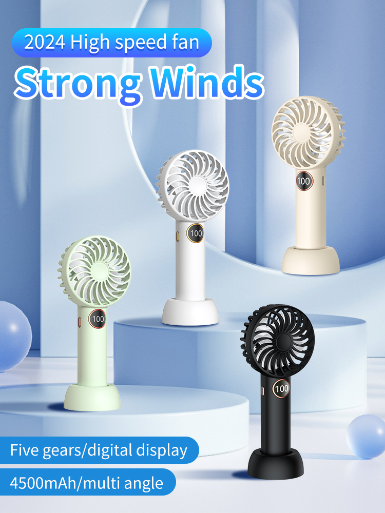 Small Handheld Portable Fan with Long Battery Life Quiet Brushless Motor F15 Small Handheld Portable Fan with Long Battery Life Quiet Brushless Motor F15