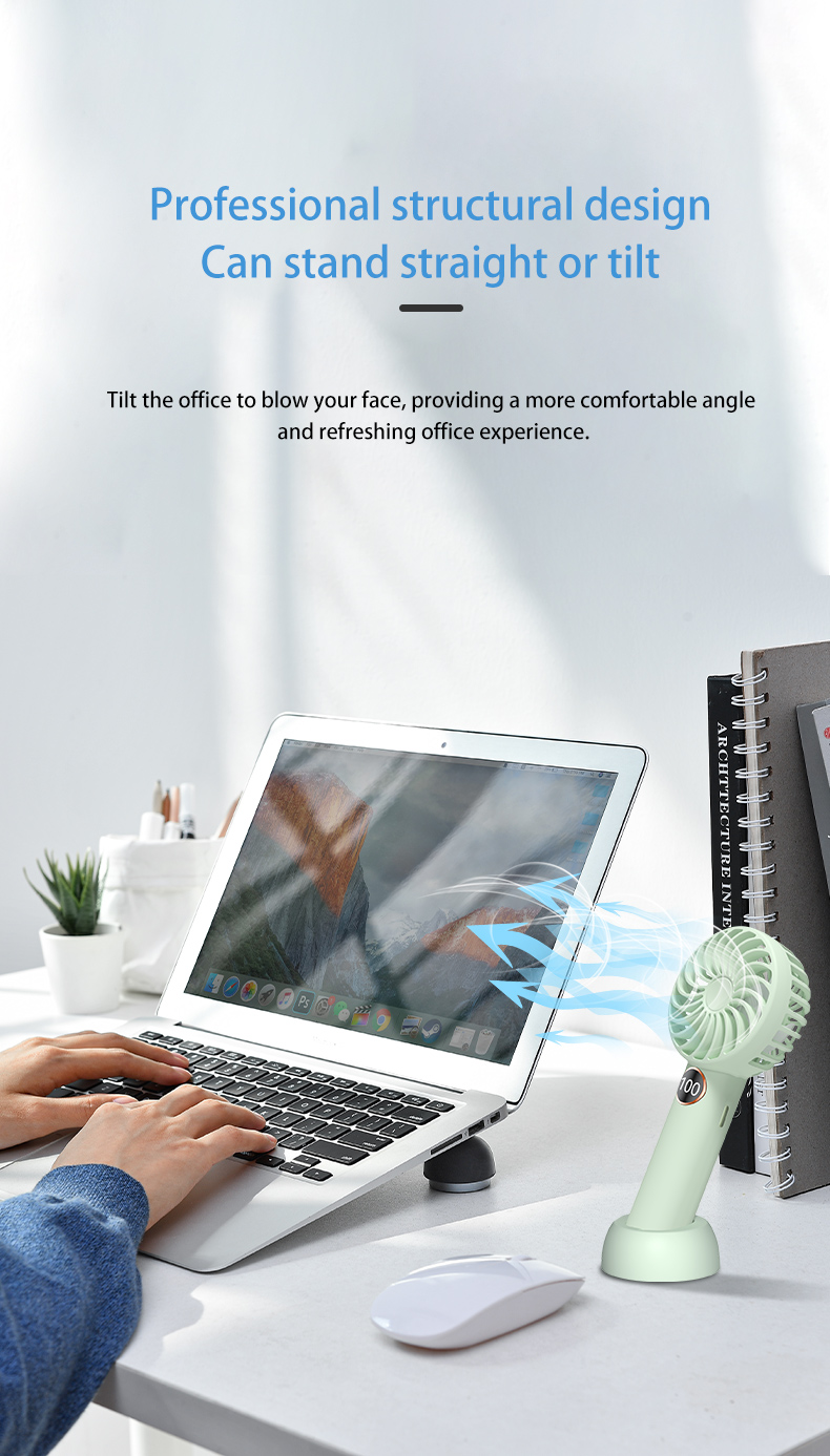Small Handheld Portable Fan with Long Battery Life Quiet Brushless Motor F15 Small Handheld Portable Fan with Long Battery Life Quiet Brushless Motor F15