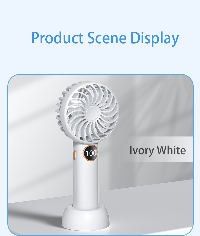 Small Handheld Portable Fan with Long Battery Life Quiet Brushless Motor F15 Small Handheld Portable Fan with Long Battery Life Quiet Brushless Motor F15