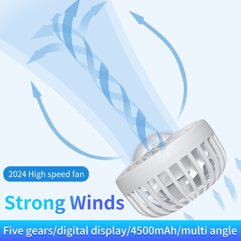  Small Handheld Portable Fan with Long Battery Life Quiet Brushless Motor F15
