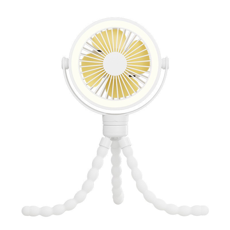 Outdoor Camping Fan Wireless Portable High Wind Power Long Battery Life Camping Gear F19