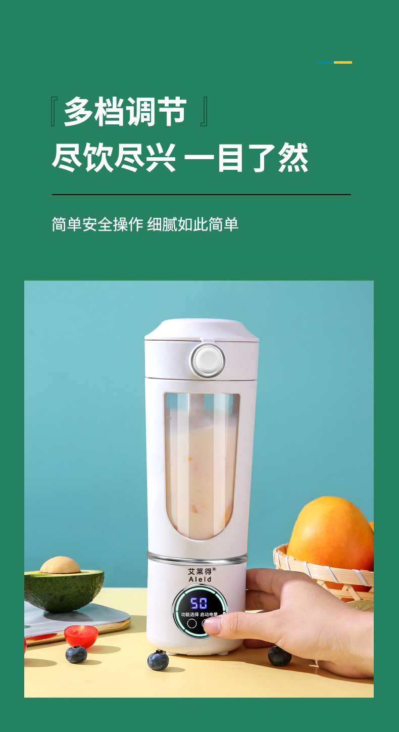 New Arrival Portable USB - Charged Juicing Cup with 12 Blades HS-870 New Arrival Portable USB - Charged Juicing Cup with 12 Blades HS-870
