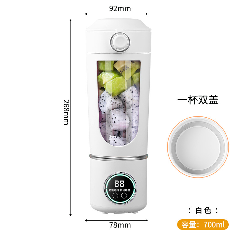 New Arrival Portable USB - Charged Juicing Cup with 12 Blades HS-870