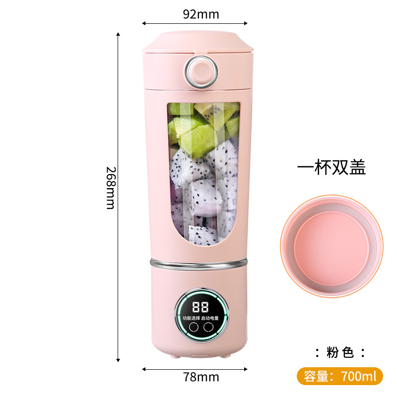 New Arrival Portable USB - Charged Juicing Cup with 12 Blades HS-870
