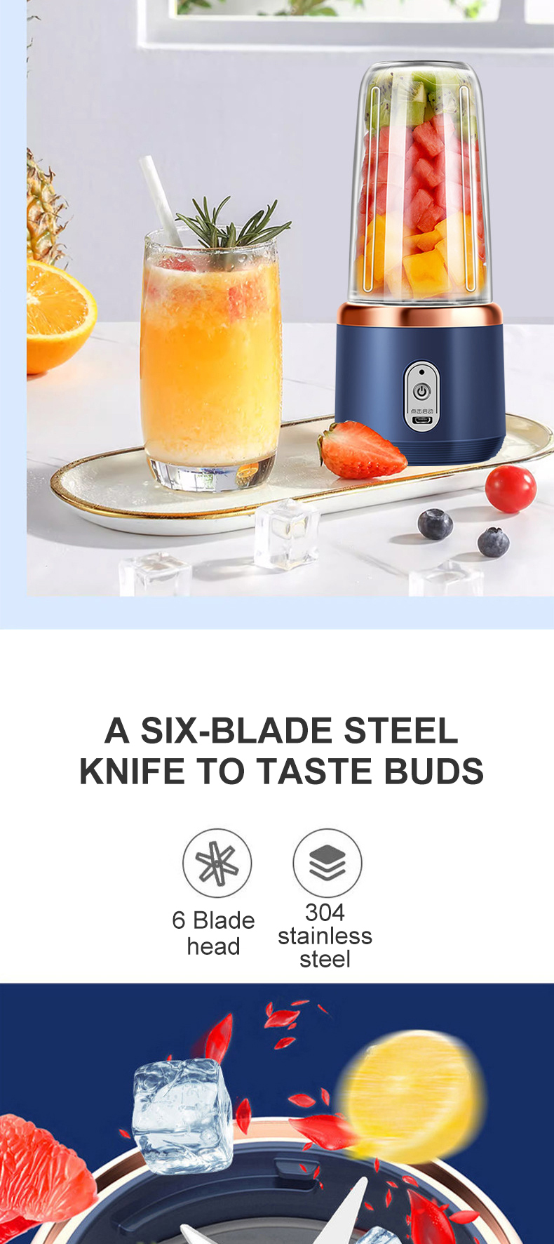 Portable Home Handy Multifunctional High Quality Juicer BDL001 Portable Home Handy Multifunctional High Quality Juicer BDL001